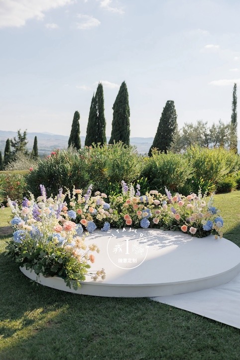 Tuscan castle wedding Castello Banfi Itailove 7