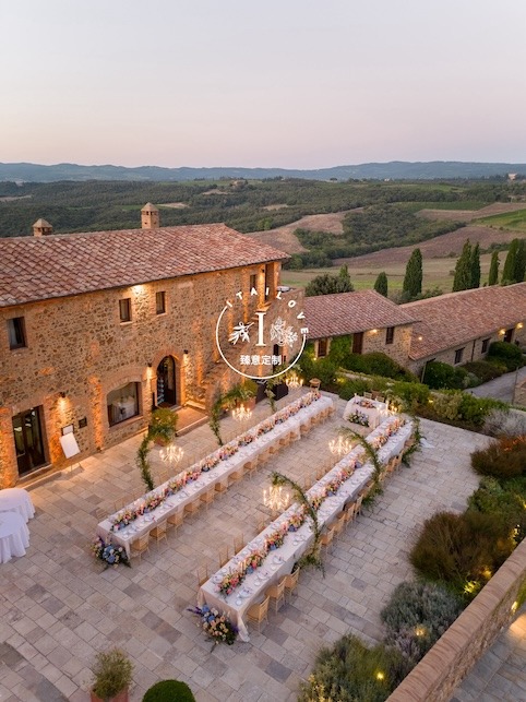 Tuscan castle wedding Castello Banfi Itailove 49